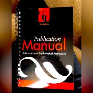 Publication Manual of the American Psychological Association- EUC